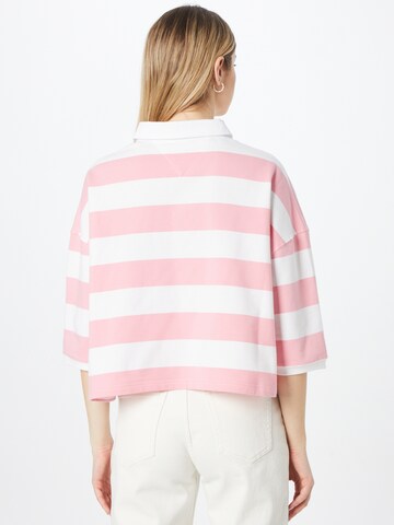 T-shirt Tommy Jeans en rose