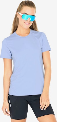 ENDURANCE Funktionsbluse 'Nan W SS Tee' i blå: forside