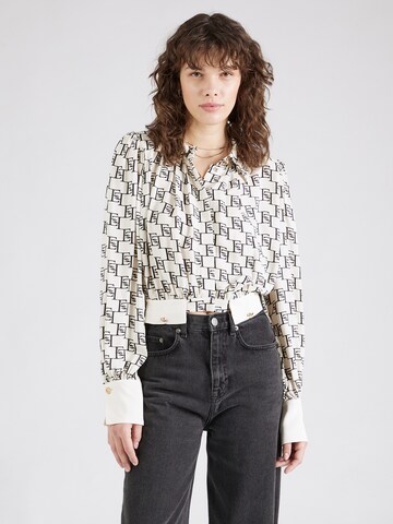 Elisabetta Franchi Blouse in Wit: voorkant