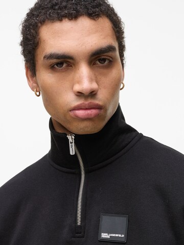 juoda KARL LAGERFELD JEANS Megztinis be užsegimo