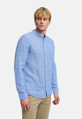 Kronstadt Regular fit Zakelijk overhemd 'KSGallagher' in Blauw