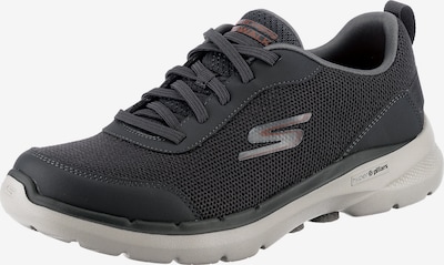 SKECHERS Sneaker 'Go Walk 6' in anthrazit / weiß, Produktansicht