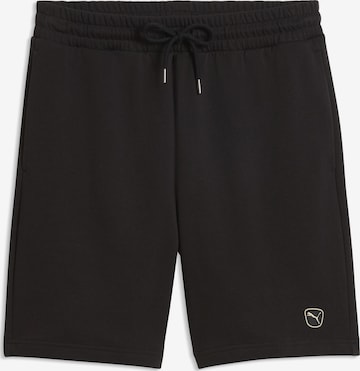 PUMA Regular Sportbroek 'Essentials Elevated' in Zwart: voorkant