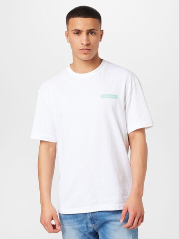 Maglietta di Calvin Klein in bianco: frontale