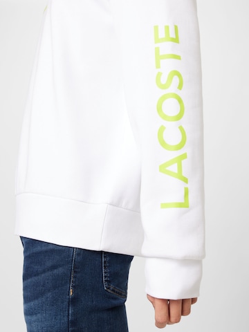 LACOSTE Sweatshirt in Weiß