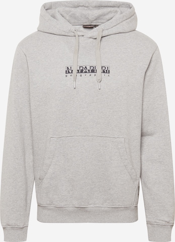 Sweat-shirt NAPAPIJRI en gris : devant