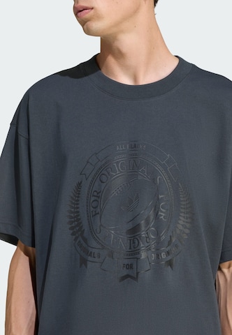 ADIDAS ORIGINALS Shirt 'Adidas Originals & All Blacks' in Grey
