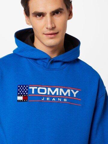 Bluză de molton 'Modern Sport' de la Tommy Jeans pe albastru