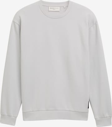 TOM TAILOR DENIM Sweatshirt in Weiß: Vorderseite