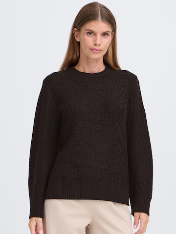 Pull-over 'Nelly' Oxmo en noir : devant