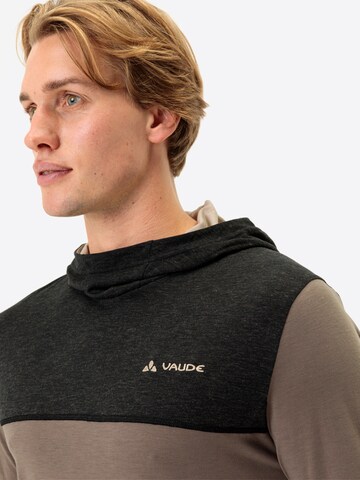VAUDE Sports sweatshirt 'Qimsa' in Brown