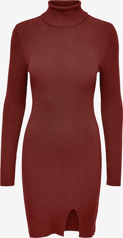 ONLY Knitted dress in Red: front