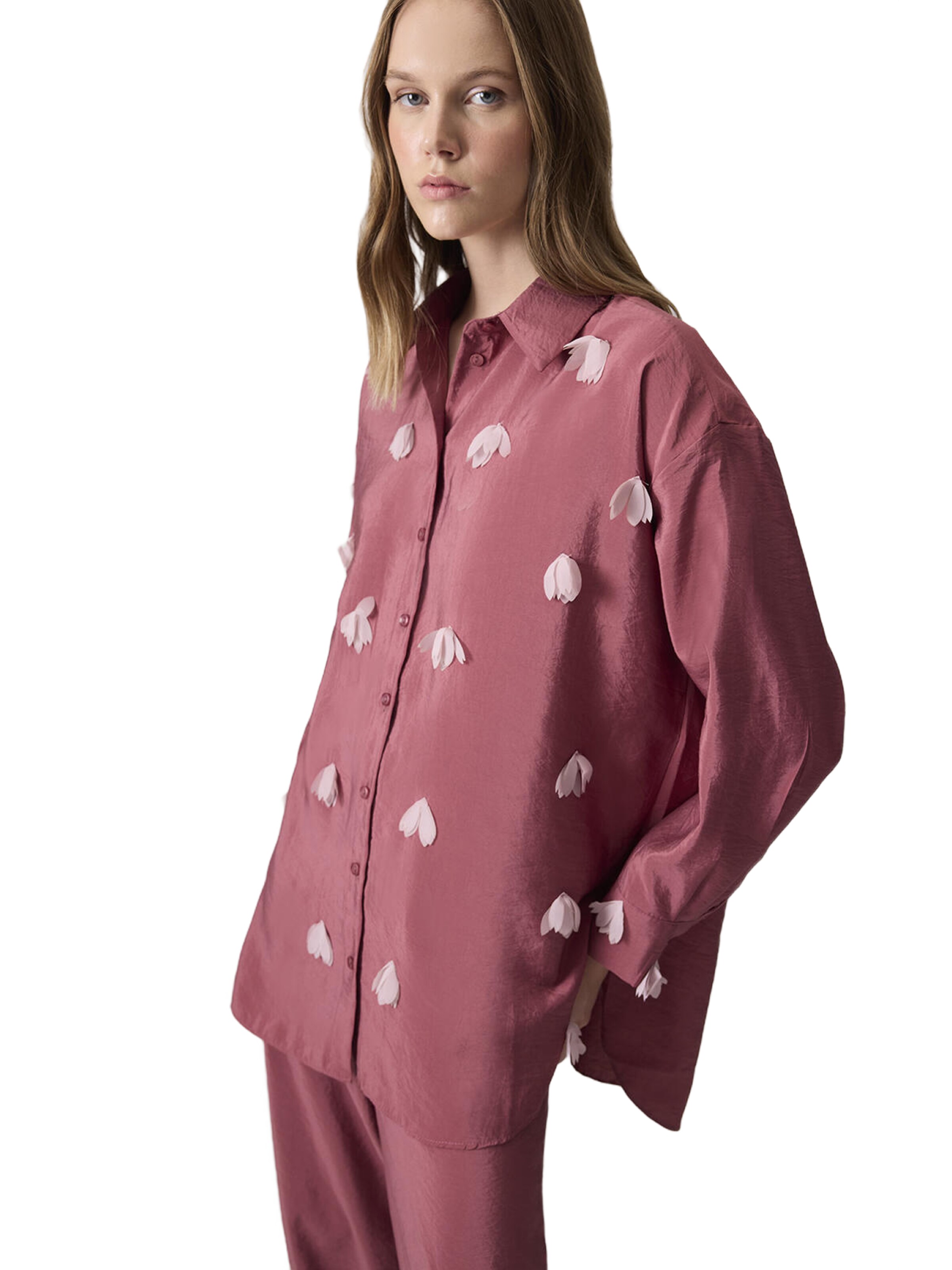 Touche Prive Broekpak in Roze