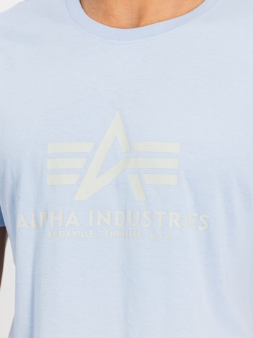 ALPHA INDUSTRIES - Camisa em azul