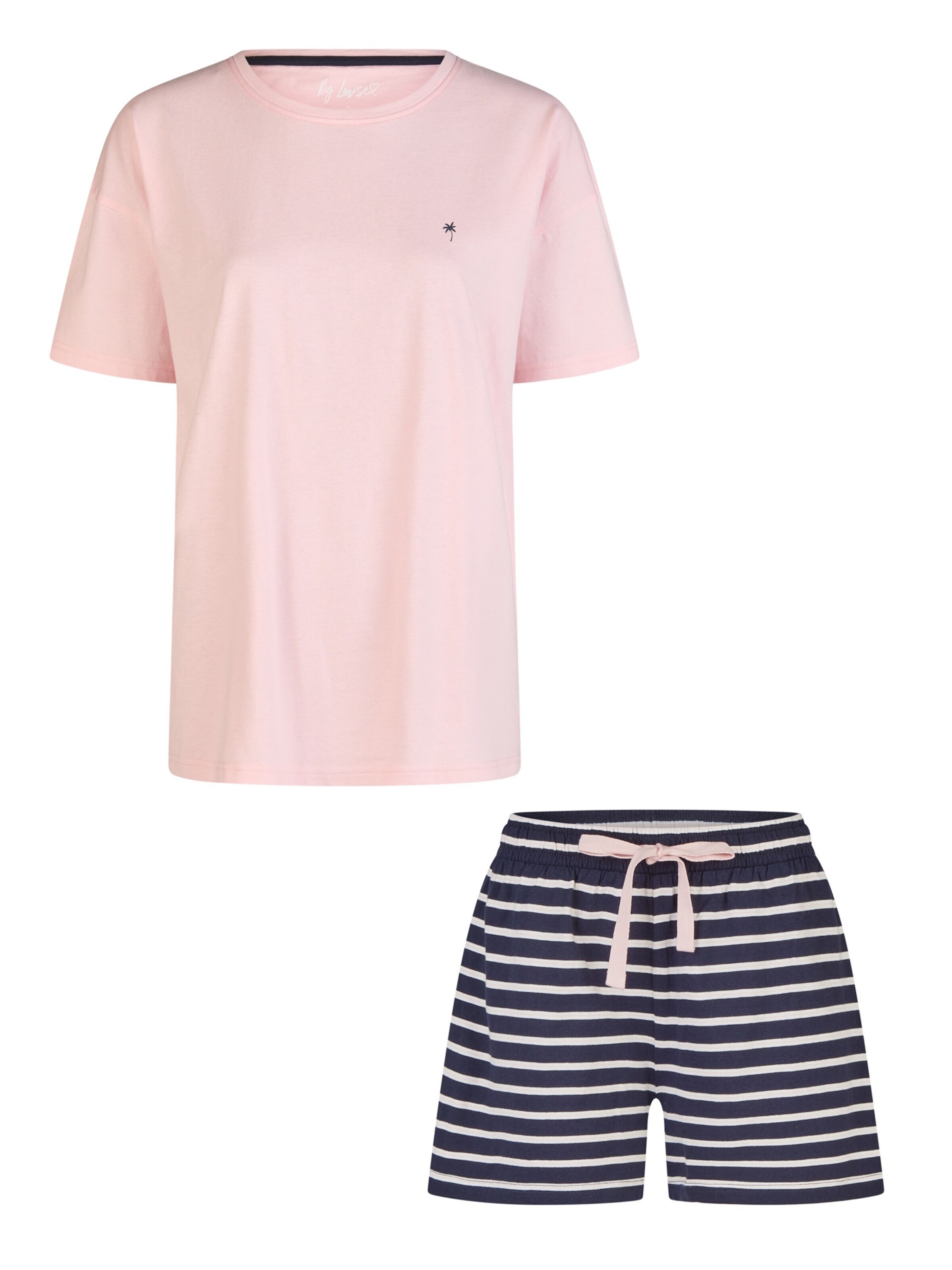 By Louise Pyjama in Roze: voorkant