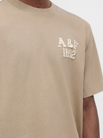 T-Shirt Abercrombie & Fitch en marron