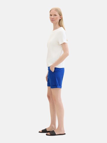 TOM TAILOR Regular Chino trousers in Blue
