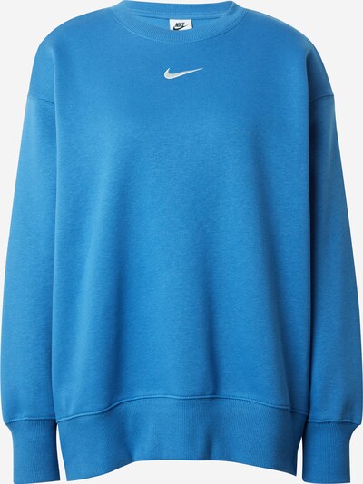 Nike Sportswear Sweatshirt 'PHNX FLC' in himmelblau / weiß, Produktansicht