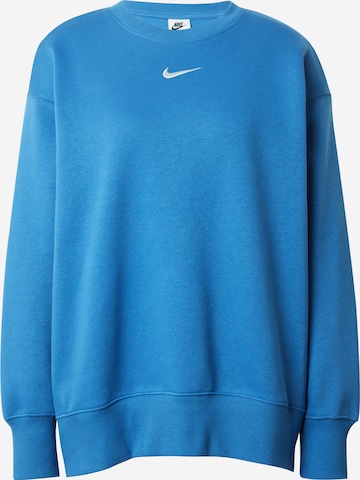 Nike Sportswear Sweatshirt 'PHNX FLC' in Blue: front