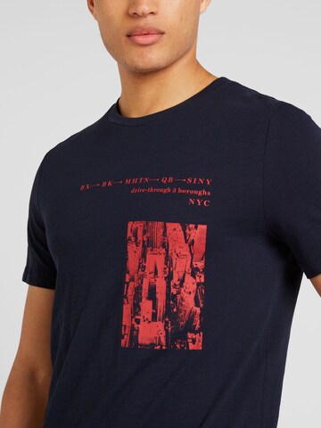 T-Shirt s.Oliver en bleu