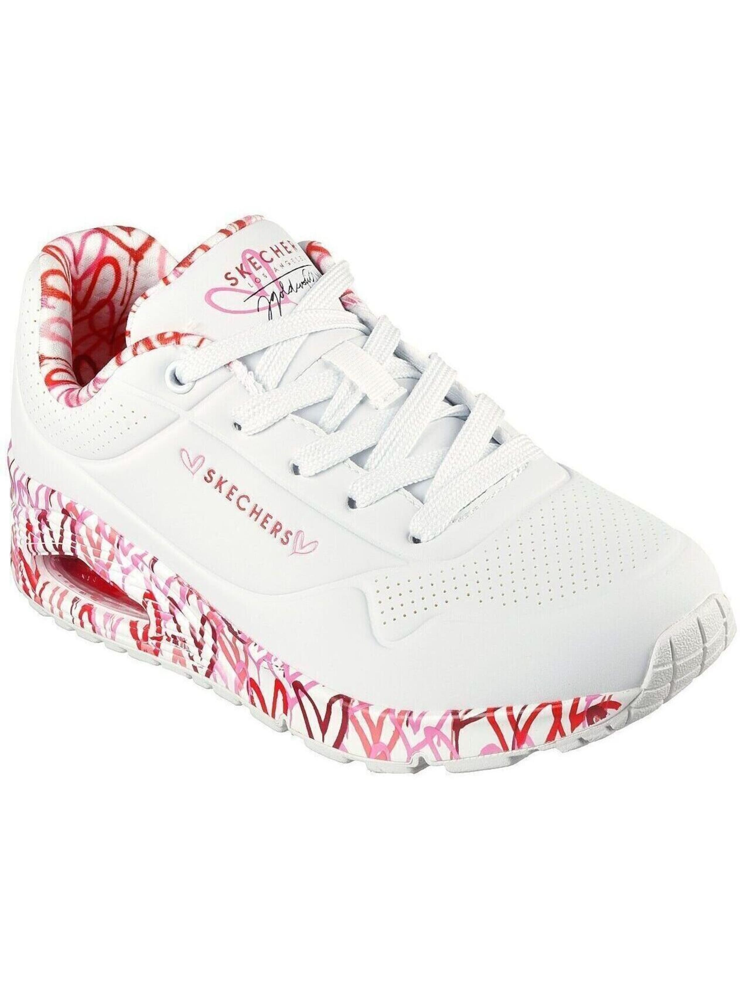 SKECHERS Sportschoen 'Skechers Uno - Loving Love' in Roze