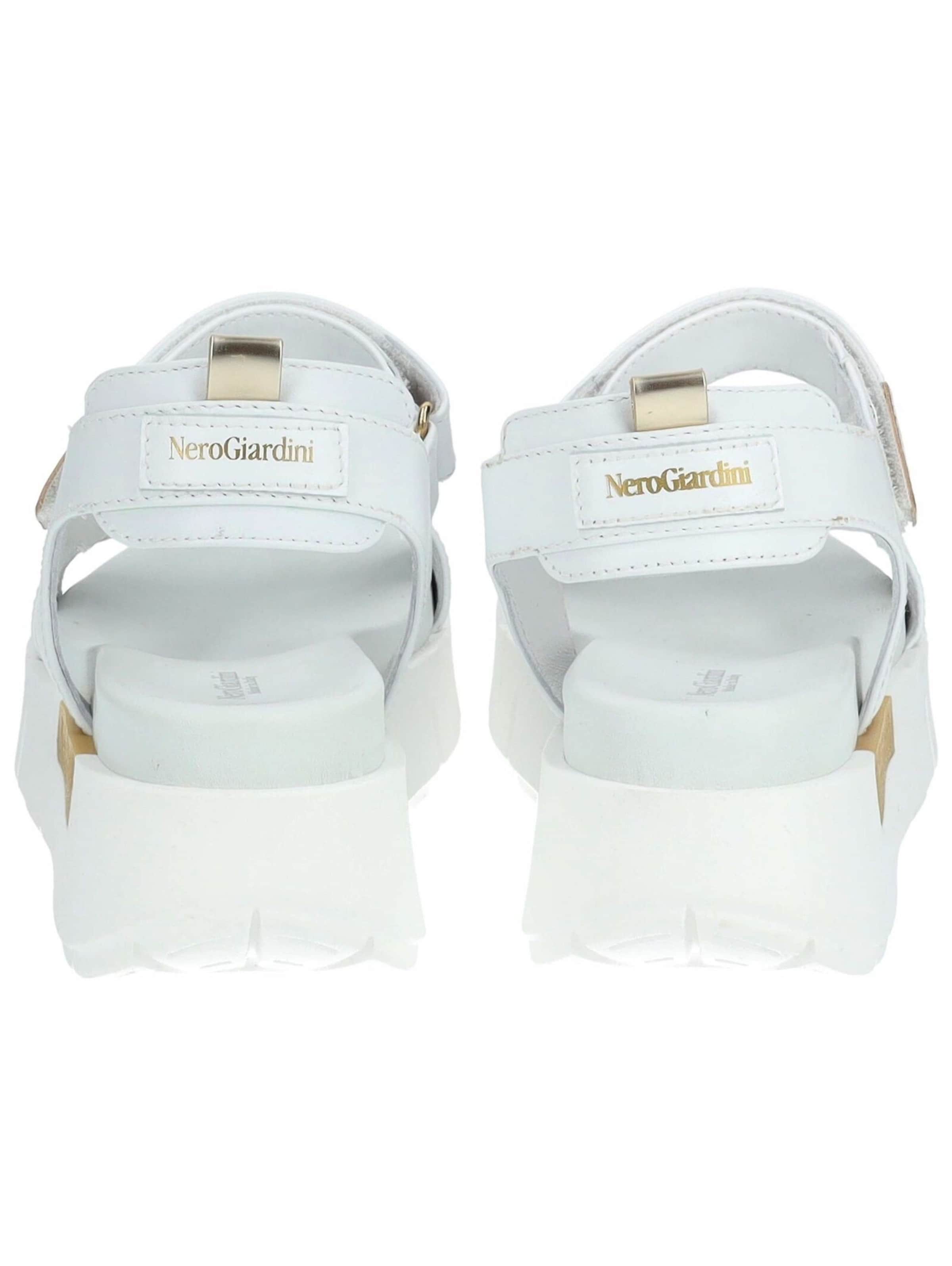 Sandales Nero Giardini en blanc