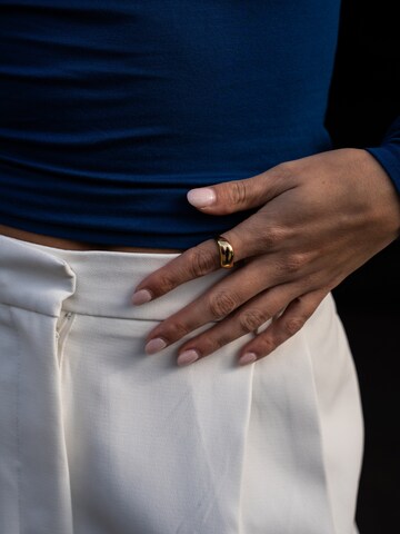 hiBALI Ring 'Chunky Curvy'‌‌‌‌‌ in Gold