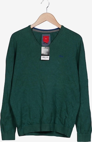 s.Oliver Pullover M in Grün: Vorderseite