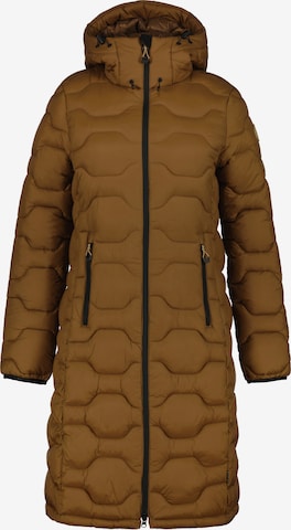 ICEPEAK Winter Coat in Brown: front