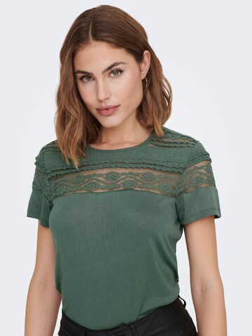 ONLY T-Shirt 'Sadia' in Grün