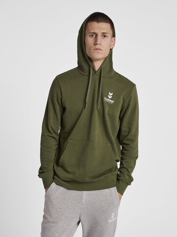 Hummel Sweatshirt in Groen: voorkant