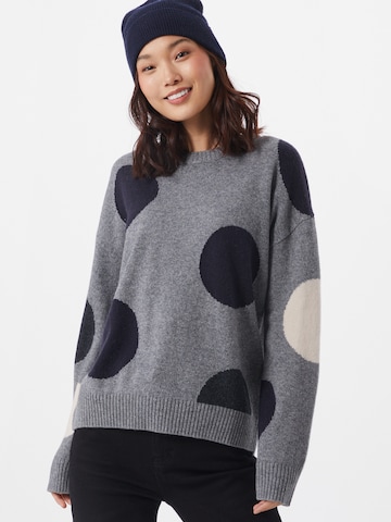 comma casual identity Loose fit Sweater in Grey: front