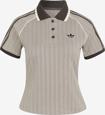 ADIDAS ORIGINALS - Camiseta en marrón: frente
