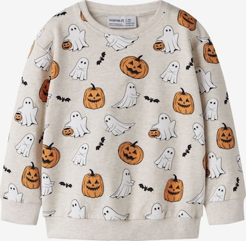 NAME IT Sweatshirt in Wit: voorkant