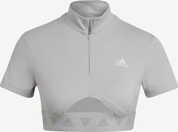 ADIDAS SPORTSWEAR Λειτουργικό μπλουζάκι σε γκρι: μπροστά