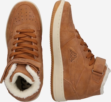 KAPPA High-Top Sneakers 'Bash' in Brown