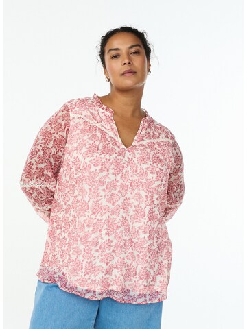 Zizzi Блузка 'Mkiko' в Красный: спереди