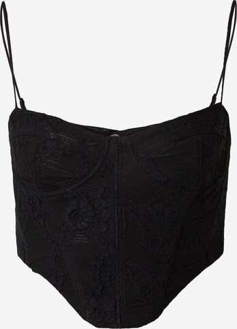 Bardot Top 'LUMINARY' in Black: front