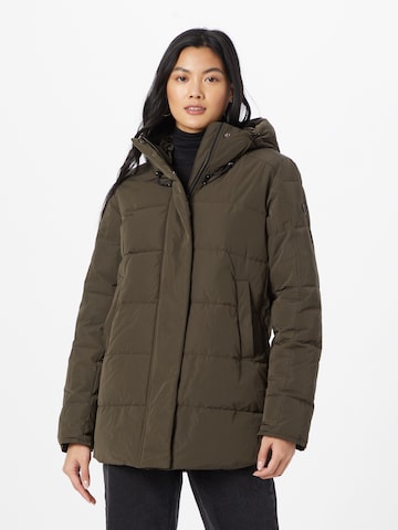 Amber & June Winter Jacket in Green: front