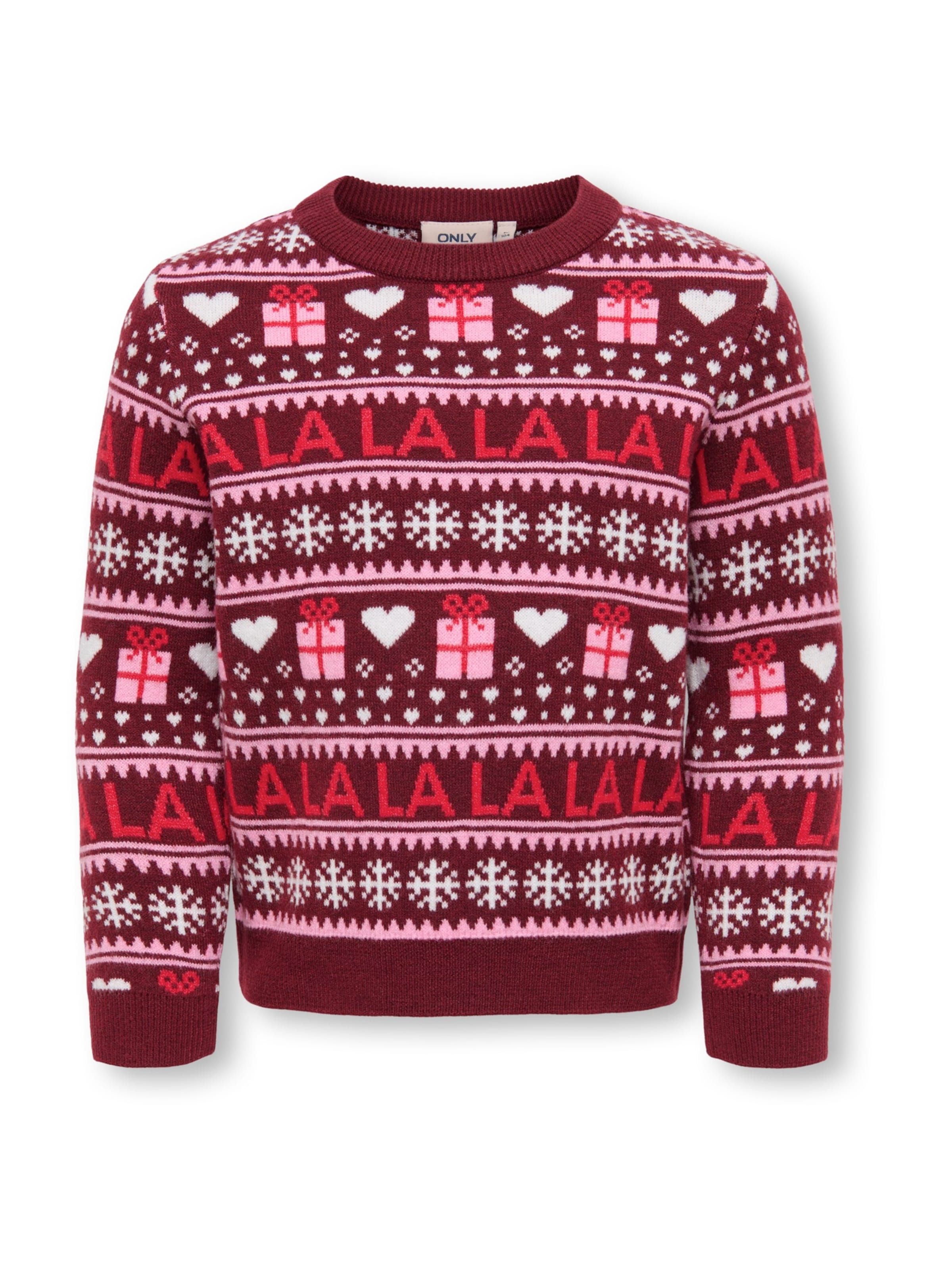 Pullover di ONLY GIRLS in rosso: frontale