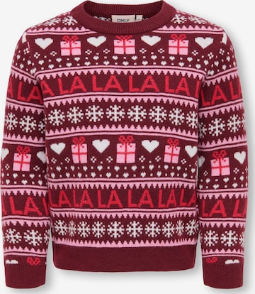 raudona ONLY GIRLS Megztinis: priekis