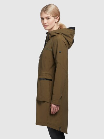 Manteau mi-saison khujo en vert