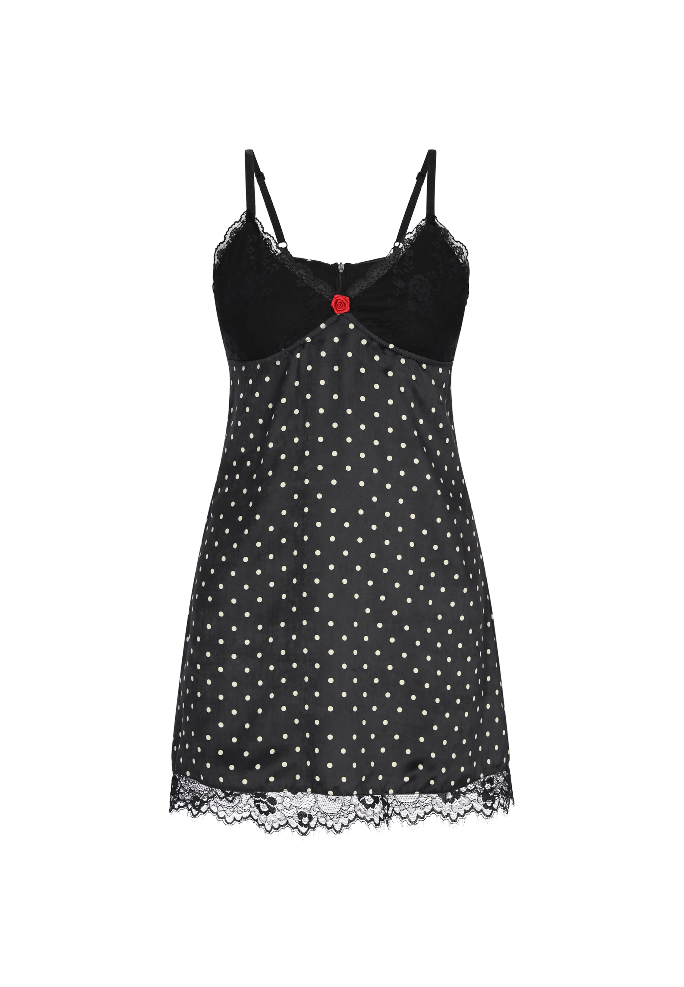 myMo at night Jurk in Zwart: voorkant