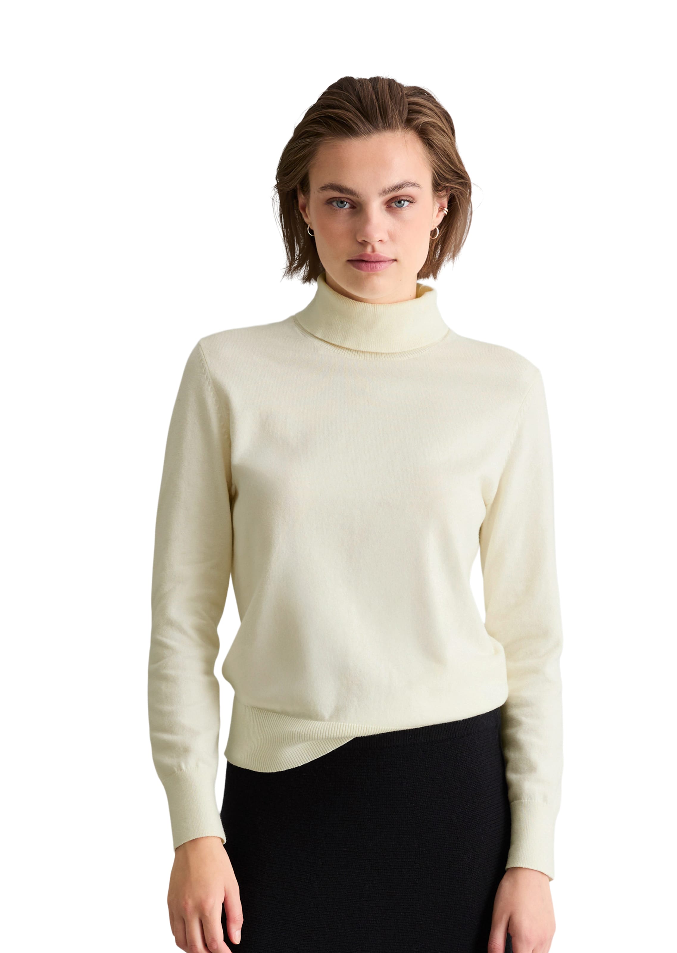 Marc O'Polo DENIM Pullover in Weiß: Vorderseite