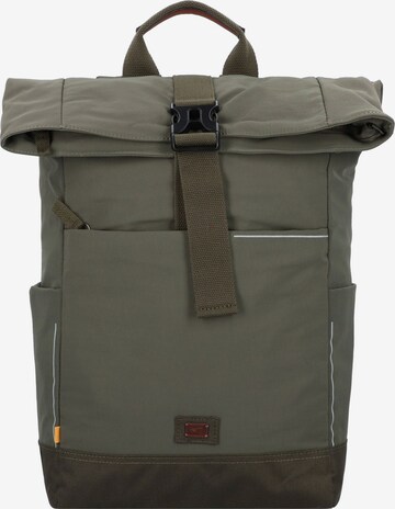 CAMEL ACTIVE Backpack in Green: front