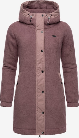 Giacca di pile 'Cousy' di Ragwear in lilla: frontale