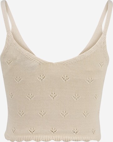 Tops en tricot 'TRULY' Pieces Petite en beige