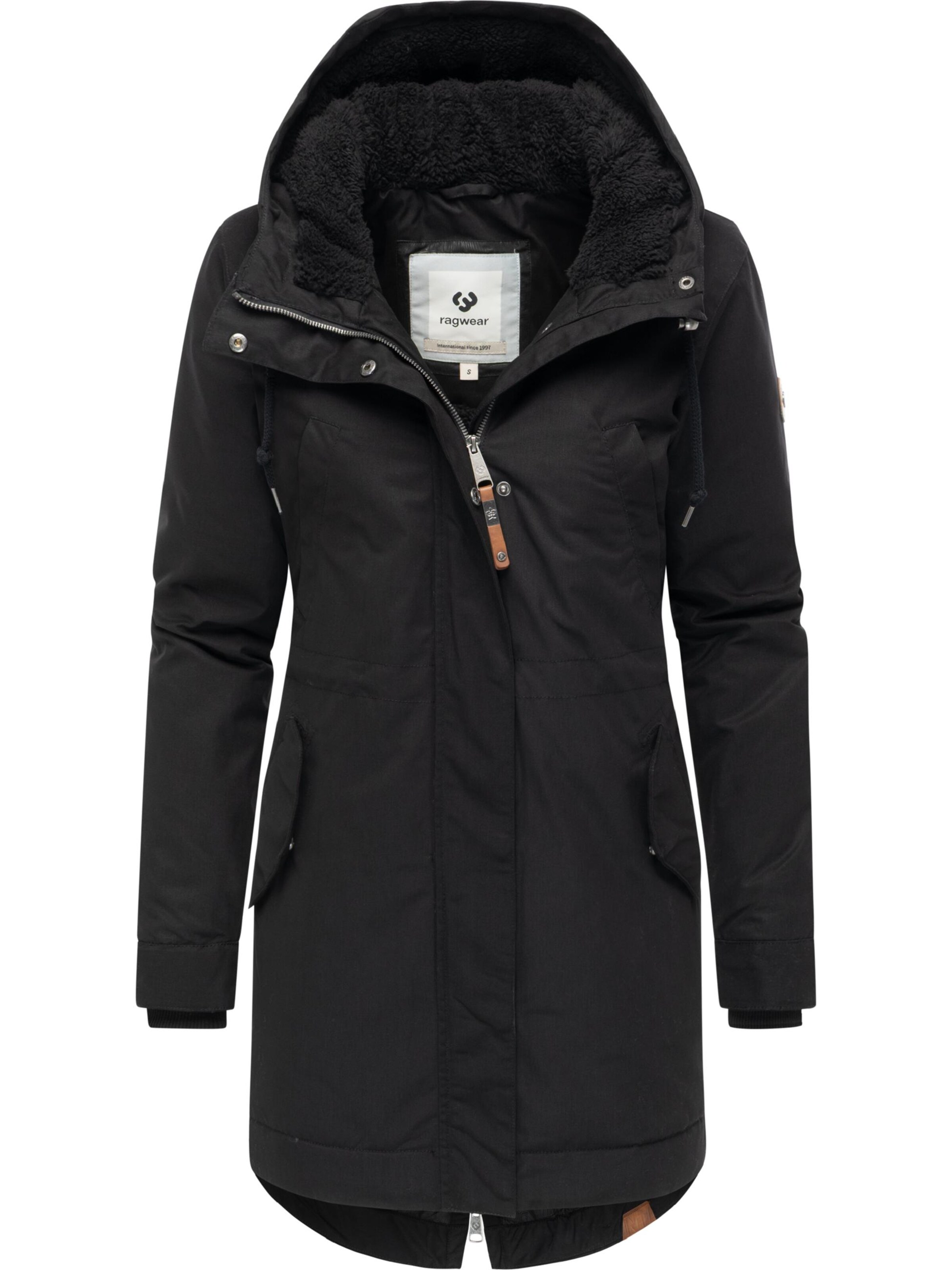 Ragwear Übergangsmantel 'Cannas' in Schwarz