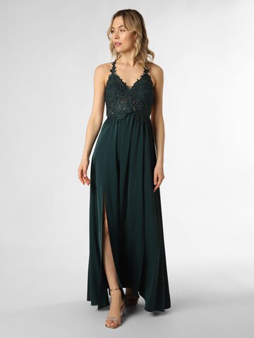 Robe de soirée SUDDENLY princess en vert : devant