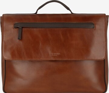 Porte-documents Ted Baker en marron : devant